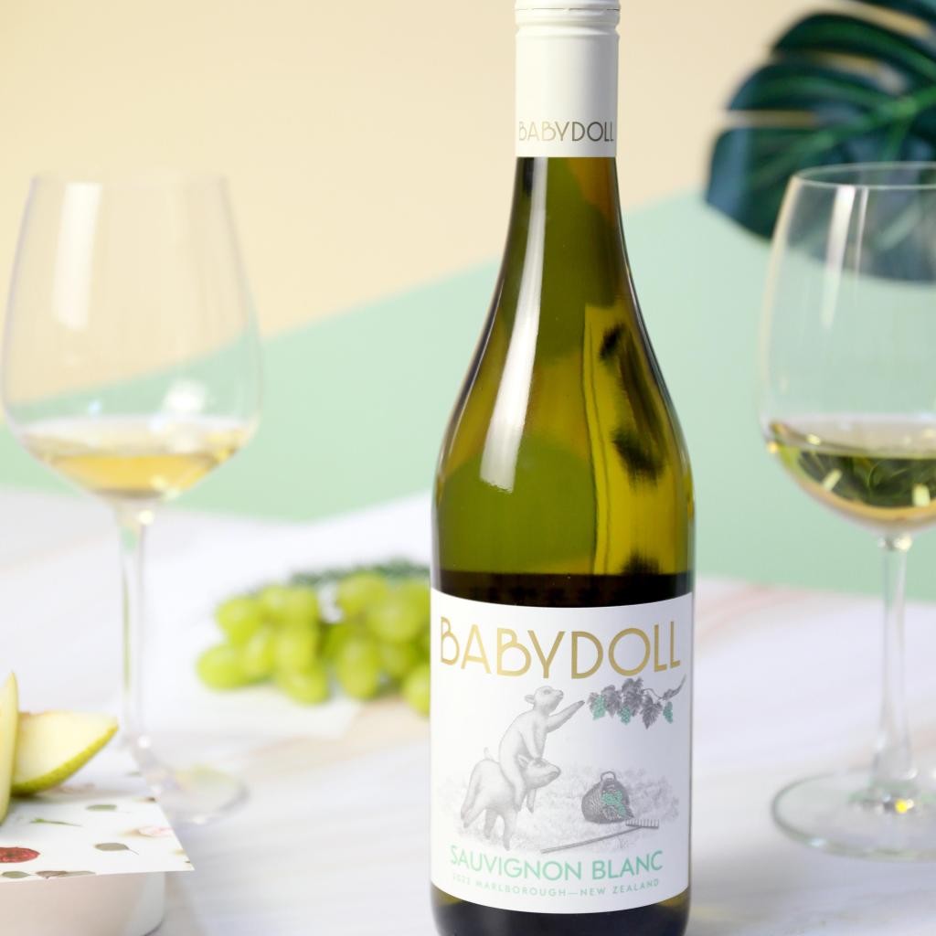 巴比多长相思白葡萄酒 Babydoll Sauvignon Blanc招商价格 新西兰 马尔堡 伊兰酒庄