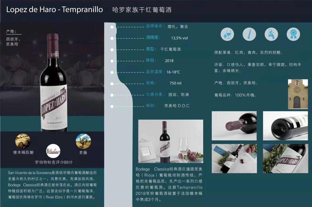 哈罗家族干红葡萄酒