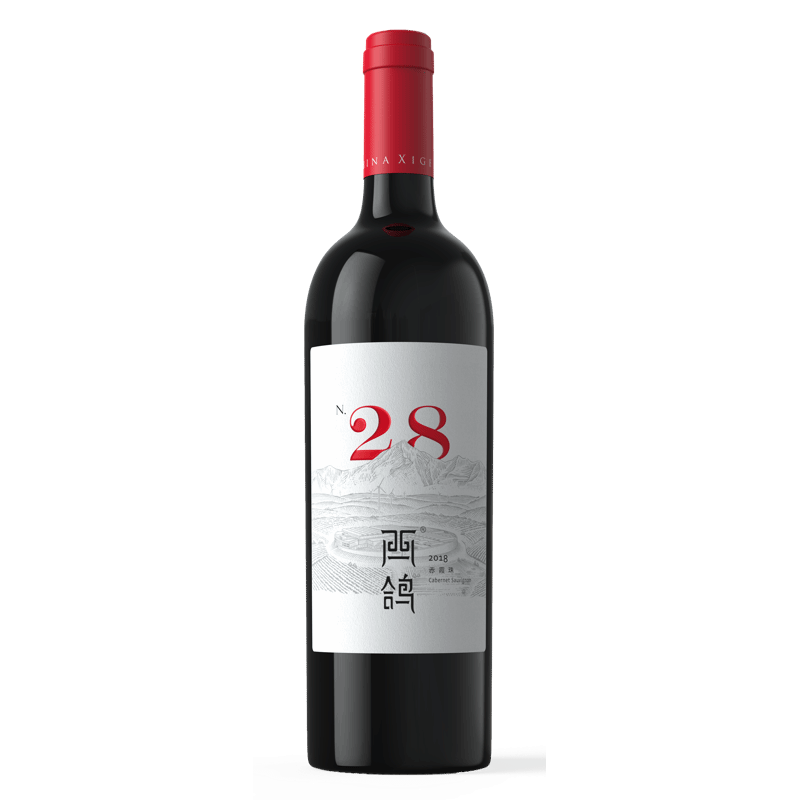 西鸽N.28(赤霞珠)干红葡萄酒Xige Estate, Xige N.28 Cabernet 